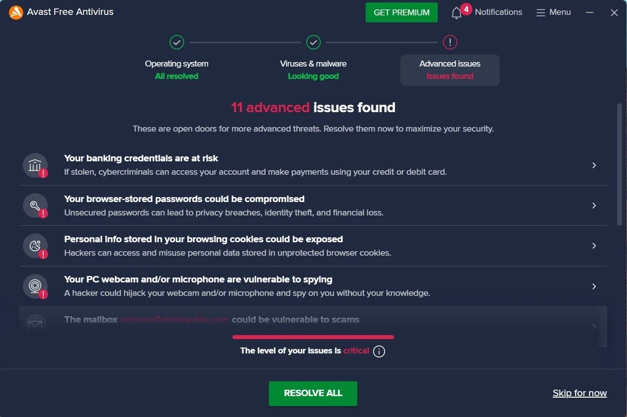 Avast Free Antivirus 1