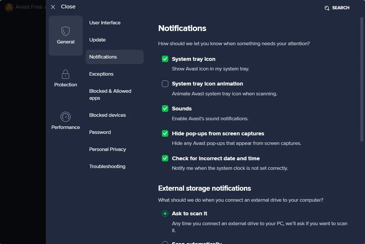 Avast Free Antivirus 6