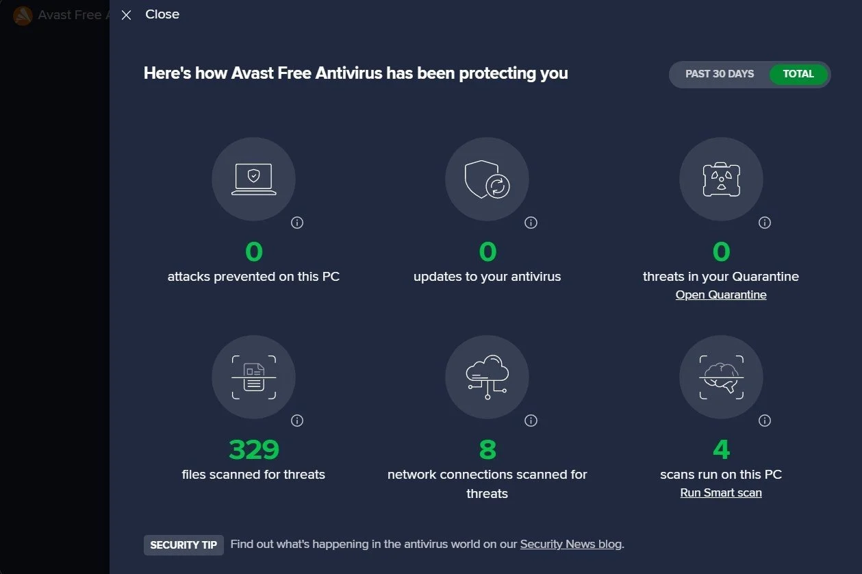 Avast Free Antivirus 9