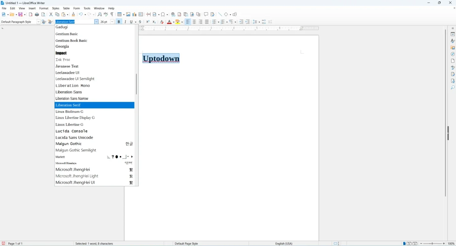 LibreOffice 1