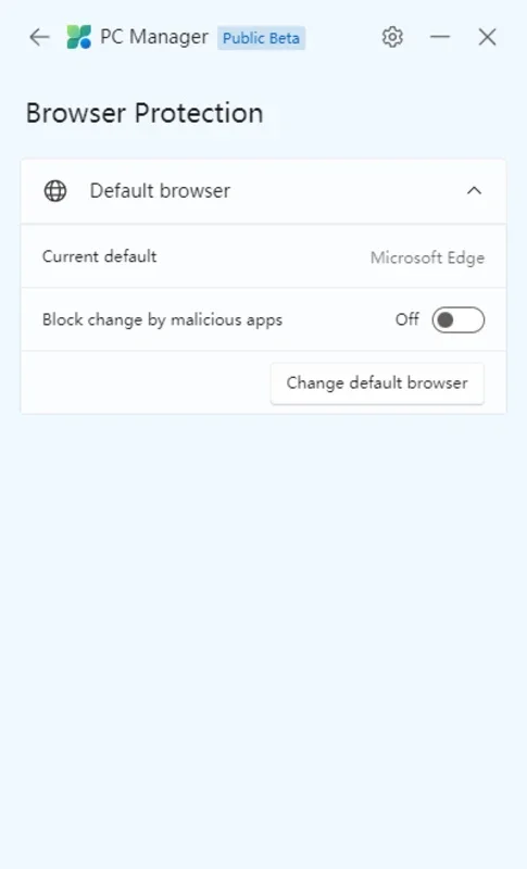 Microsoft PC Manager 10